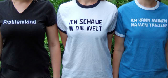 T-Shirt bedruckt